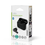 Nedis Fuldt Trådløse hovedtelefoner | ENC (Environmental Noise Cancelling) | Bluetooth® | Maksimal batteritid: 24 timer | Touch Control | Opladningsholder | Trådløs opladningsetui | Indbygget mikrofon | Understøtter stemmestyring | Støjreduktion | IPX4 |  Nedis Fuldt Trådløse hovedtelefoner | ENC (Environmental Noise Cancelling) | Bluetooth® | Maksimal batteritid: 24 timer | Touch Control | Opladningsholder | Trådløs opladningsetui | Indbygget mikrofon | Understøtter stemmestyring | Støjreduktion | IPX4 |