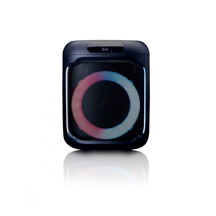 Lenco Kompakt IPX4 Bluetooth® partyhøjttaler med trådløs mikrofon Lenco Kompakt IPX4 Bluetooth® partyhøjttaler med trådløs mikrofon