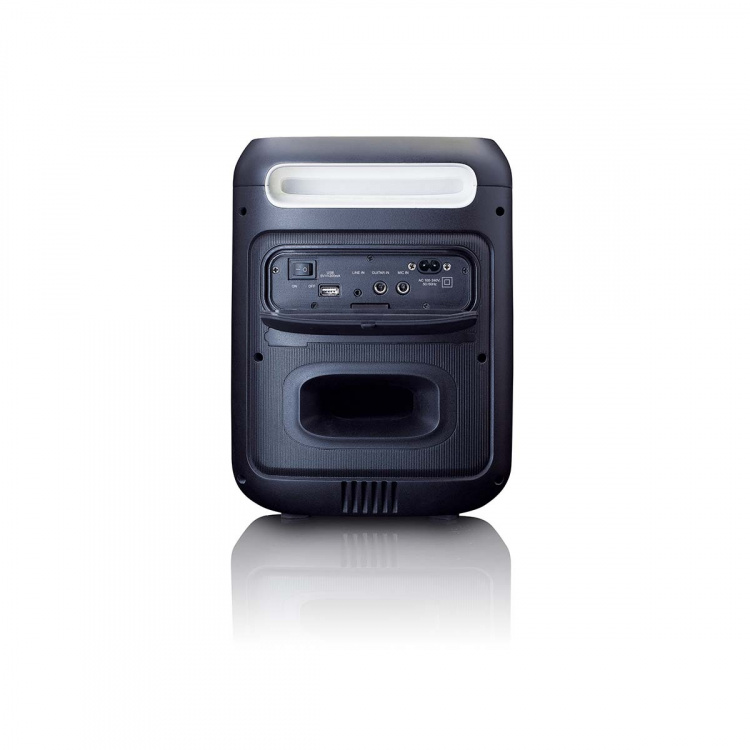 Lenco Kompakt IPX4 Bluetooth® partyhøjttaler med trådløs mikrofon Lenco Kompakt IPX4 Bluetooth® partyhøjttaler med trådløs mikrofon