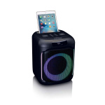 Lenco Kompakt IPX4 Bluetooth® partyhøjttaler med trådløs mikrofon Lenco Kompakt IPX4 Bluetooth® partyhøjttaler med trådløs mikrofon