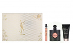 Yves Saint Laurent YSL Black Opium Giftset 110 ml Edp Spray 50ml/Body Lotion 50ml/Edp Spray 10ml