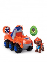 Paw Patrol Dino Deluxe-køretøjer med tema - Zuma