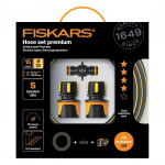 Fiskars Slangesæt Premium 15m 9mm