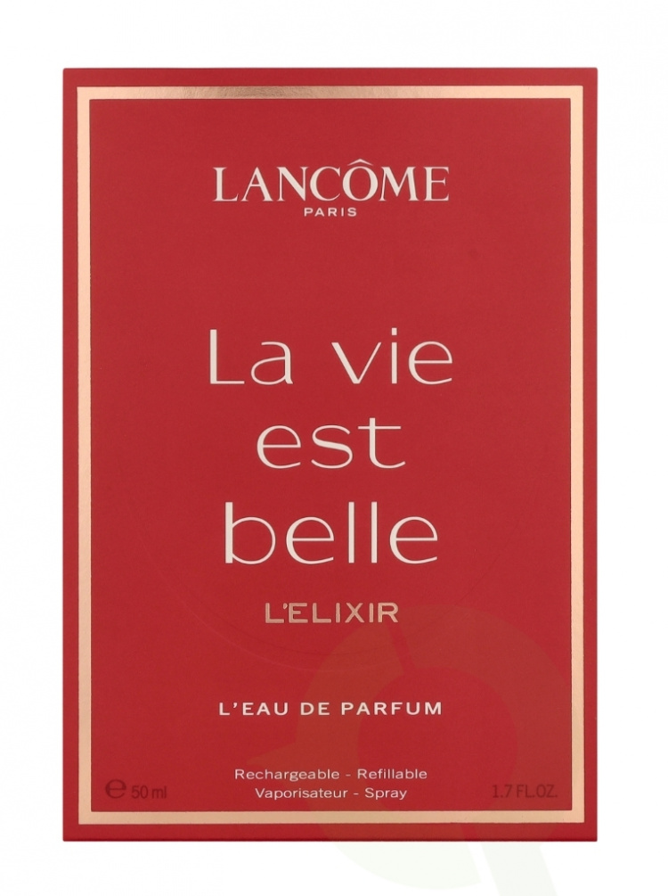 Lancome La Vie Est Belle Elixir Edp Spray 50 ml Refillable