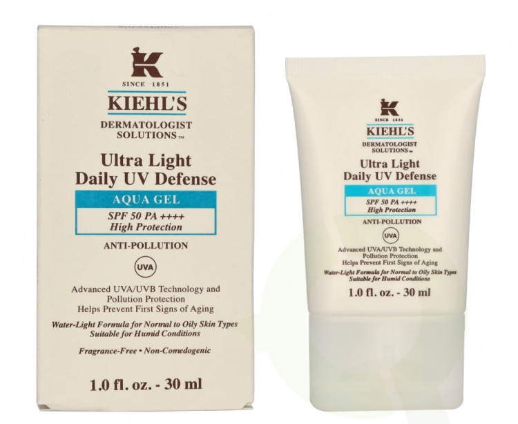 Kiehl\'s D.S. Ultra Light Daily UV Defense Aqua Gel SPF50 30 ml