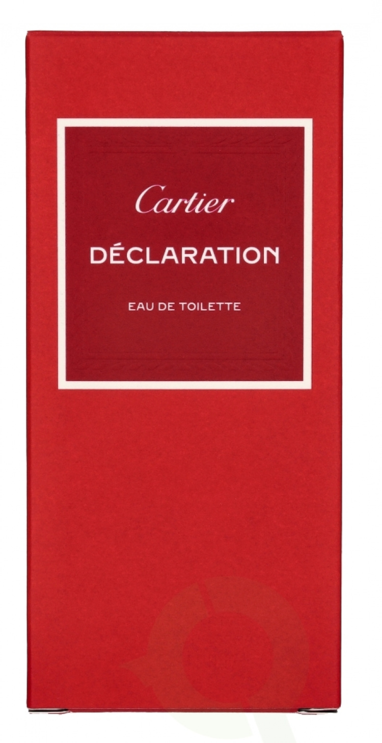 Cartier Declaration Edt Spray 50 ml Refillable