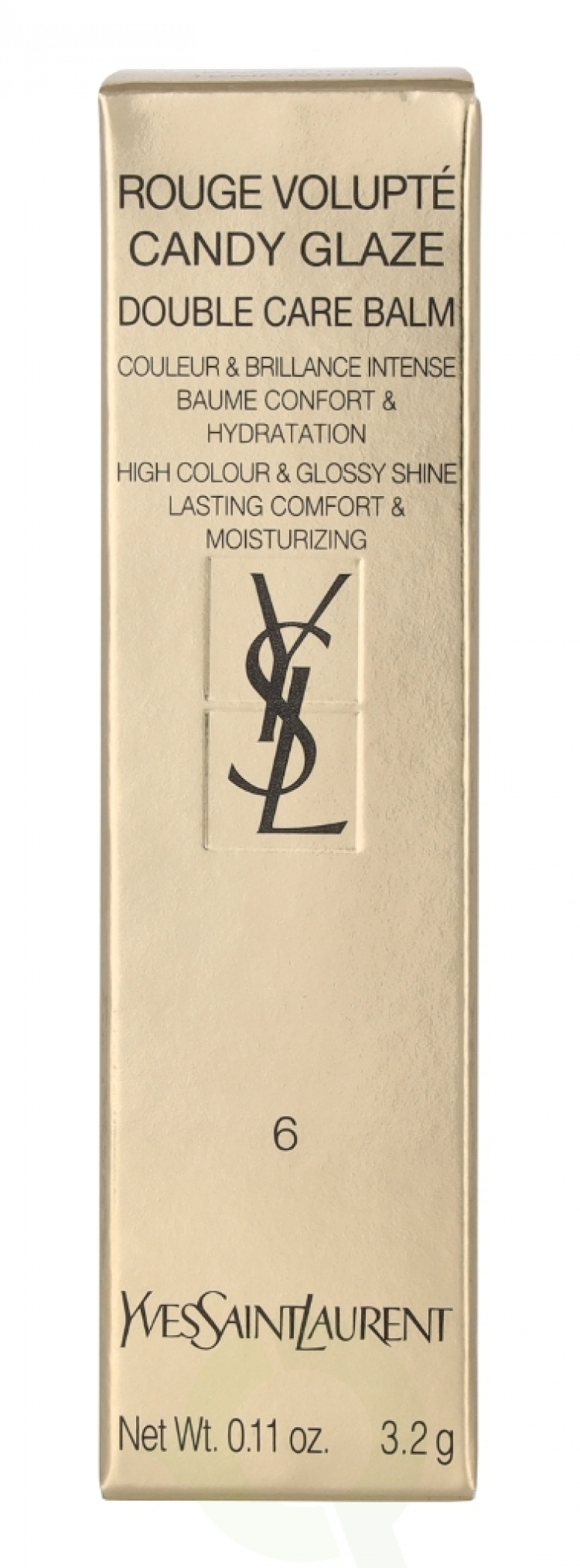 Yves Saint Laurent YSL Loveshine Candy Glaze Lipstick 3.2 g #06 Burgundy Temptation