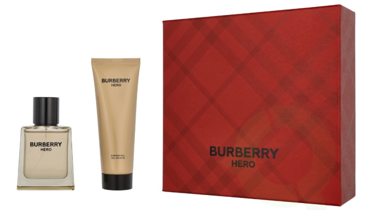 Burberry Hero Giftset 125 ml Edt Spray 50ml/Shower Gel 75ml