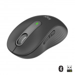 Logitech M650 Signature - trådløs mus - grafit
