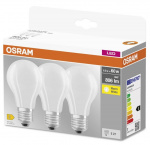 LEDVANCE OSRAM LED BASE standard mat 806lm 6,5W/827 (60W) E27 3-pak