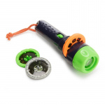 Kikkerland Lommelygte med rumhistorier