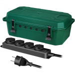 LogiLink Skyddsbox med grenuttag 4-vägs IP54