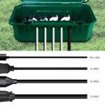 LogiLink Skyddsbox med grenuttag 4-vägs IP54