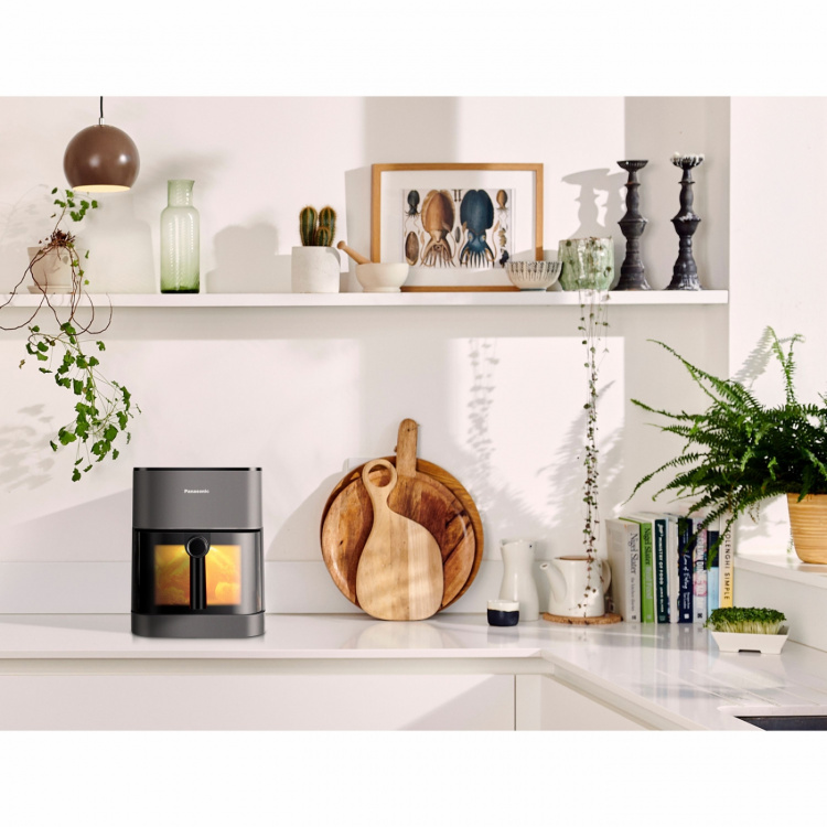 Panasonic Airfryer 5l NF-CC500SXE Dubbla element Touch,Belysning&Ånga