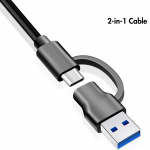 LogiLink USB-hub 4-port med separata På/Av-knappar USB-C/USB-A in USB 3.2 Gen1 LogiLink USB-hub 4-port med separata På/Av-knappar USB-C/USB-A in USB 3.2 Gen1