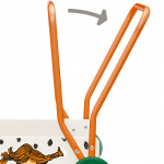 Pippi Lära Gå-vagn