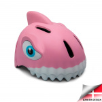 Crazy Safety Shark cykelhjelm - pink (49-55 cm) (100501-02-01) Crazy Safety Shark cykelhjelm - pink (49-55 cm) (100501-02-01)