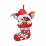 Nemesis Now Gremlins Gizmo i strømpe hængende ornament 12 cm
