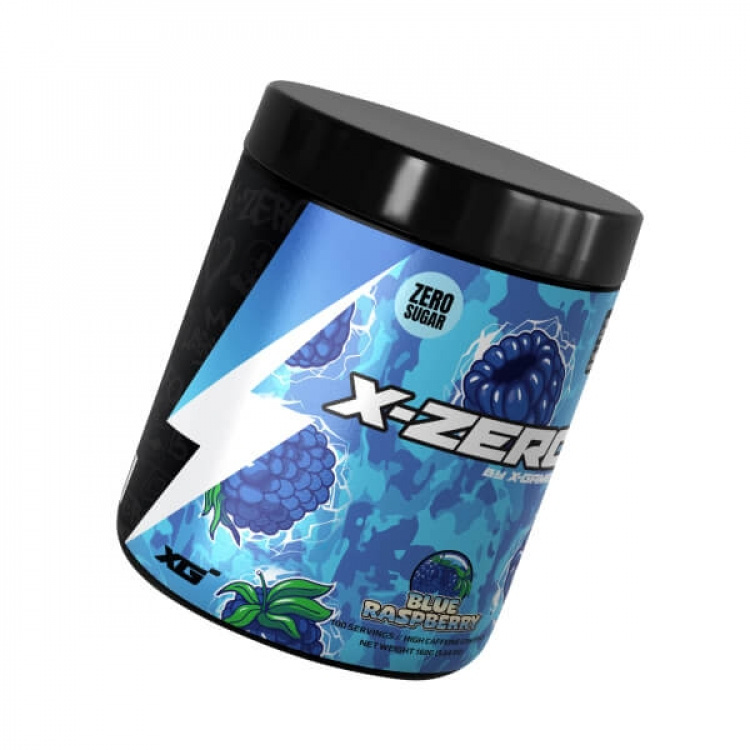 X-GAMER Energidrikpulver X-Zero 160 gram Blue Raspberry X-GAMER Energidrikpulver X-Zero 160 gram Blue Raspberry