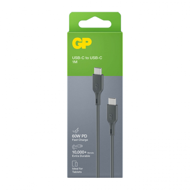 GP Kabel USB-C Til USB-C 60W CC1P 1m