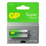GP Batteri Super Alkaline C LR14 2-Pak