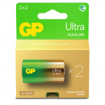 GP Batteri Ultra Alkaline D LR20 2-Pak