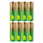 GP Batteri Ultra Alkaline AA LR6 8-Pak