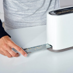 Taurus Brødrister Mytoast Enkelslot Lang Hvid