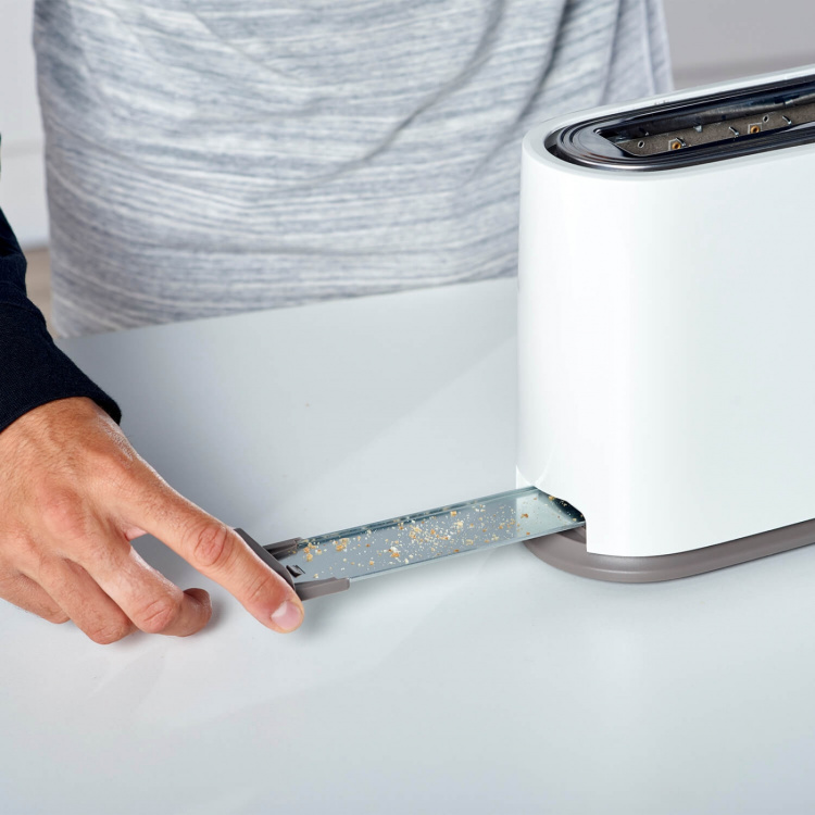 Taurus Brødrister Mytoast Enkelslot Lang Hvid