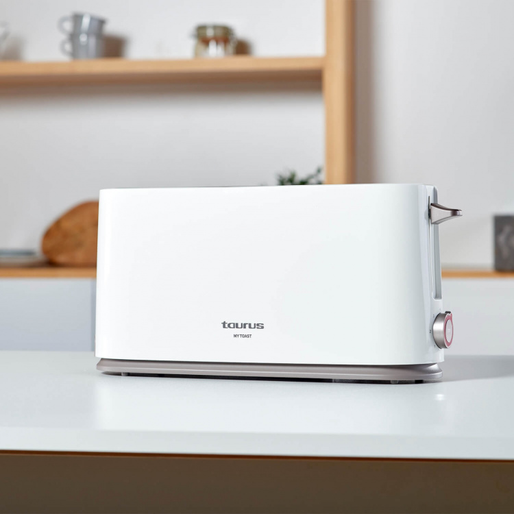 Taurus Brødrister Mytoast Enkelslot Lang Hvid