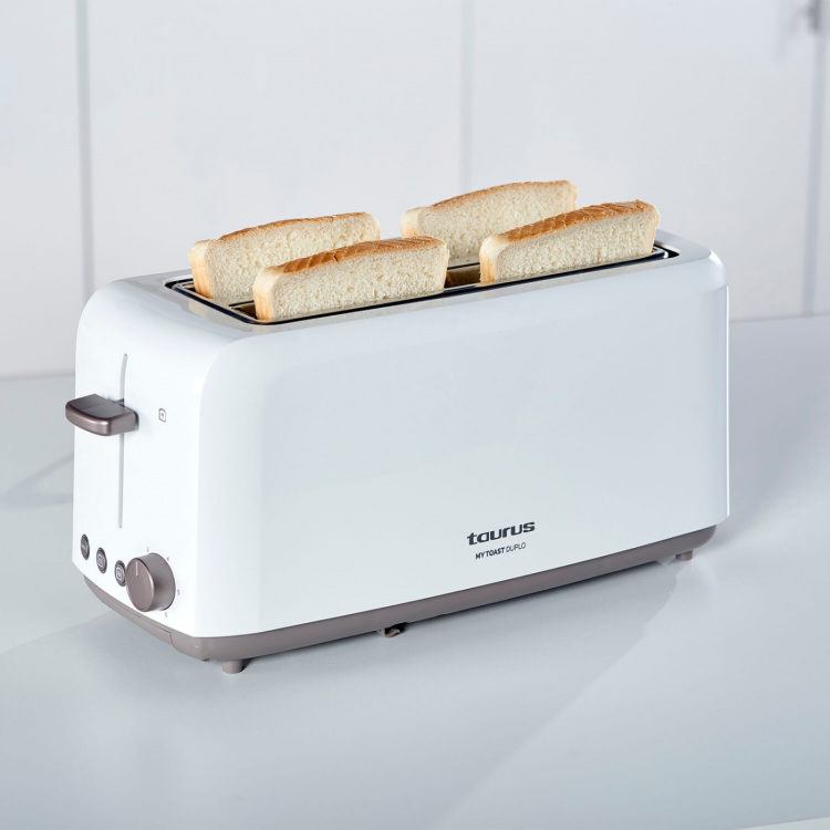 Taurus Brødrister Mytoast Duplo 2 Slots XL Hvid