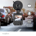 Nedis Dash Cam | 4K@30fps | 12 MPixel | 2 