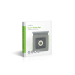 Nedis Støvsugerpose | 1 stk. | Fabric | Mest solgt for: Nedis® VCBG250GY | Hvid