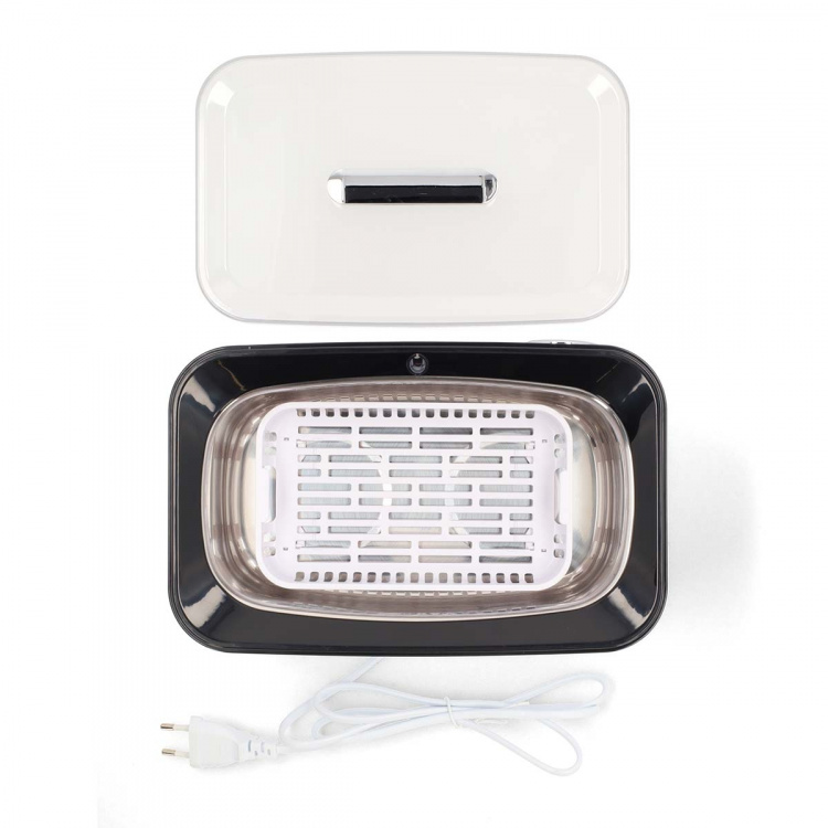 Nedis Ultrasonisk Smykke Renser | Strømforsyning | 220 - 240 V AC 50/60 Hz | 1.8 l | Hvid