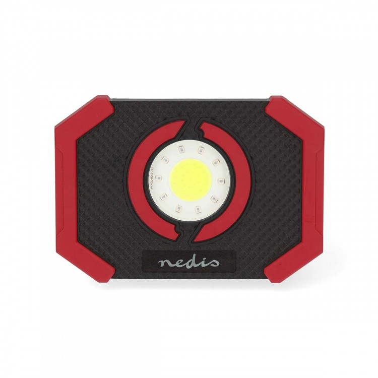 Nedis Arbejdslampe | 10 W | Batteri | 5 V DC | N/A | Opladningsbar | Lysvarighed: 10 h | 1000 lm | Lysområde: 30 m