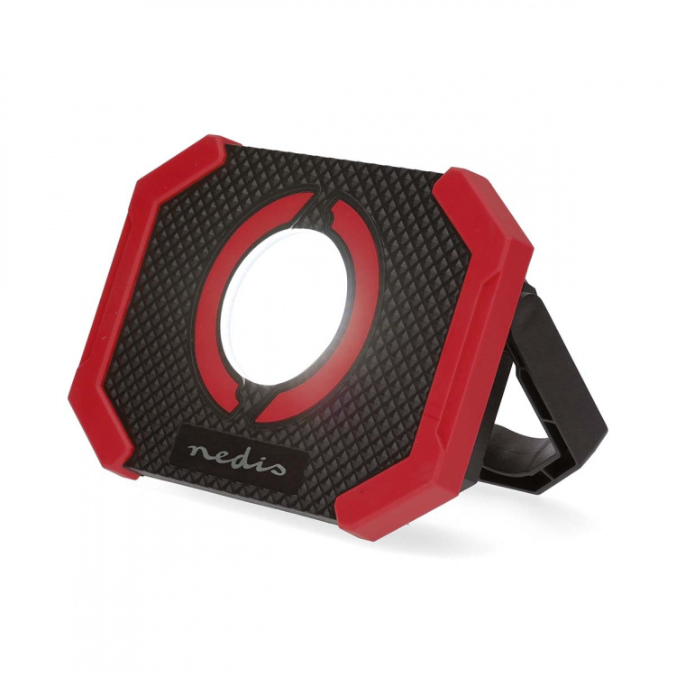 Nedis Arbejdslampe | 10 W | Batteri | 5 V DC | N/A | Opladningsbar | Lysvarighed: 10 h | 1000 lm | Lysområde: 30 m