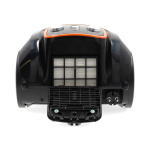 Nedis Støvsuger med pose | Med Pose | 700 W | Støvkapacitet: 3.0 l | Combi Børste | Aaktionsradius: 9.00 m | Støvsuger sugekontrol | Hepa 13 | Antracit / Orange / Sort