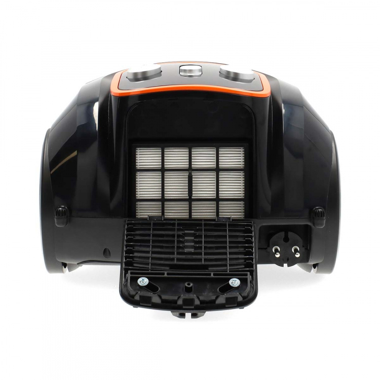 Nedis Støvsuger med pose | Med Pose | 700 W | Støvkapacitet: 3.0 l | Combi Børste | Aaktionsradius: 9.00 m | Støvsuger sugekontrol | Hepa 13 | Antracit / Orange / Sort