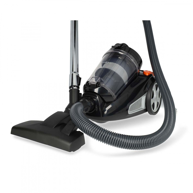 Nedis Poseløs støvsuger | Poseløs | 700 W | Støvkapacitet: 3.0 l | Combi Børste | Aaktionsradius: 8.50 m | HEPA luftfilter | Antracit / Orange / Sort Nedis Poseløs støvsuger | Poseløs | 700 W | Støvkapacitet: 3.0 l | Combi Børste | Aaktionsradius: 8.50 m | HEPA luftfilter | Antracit / Orange / Sort