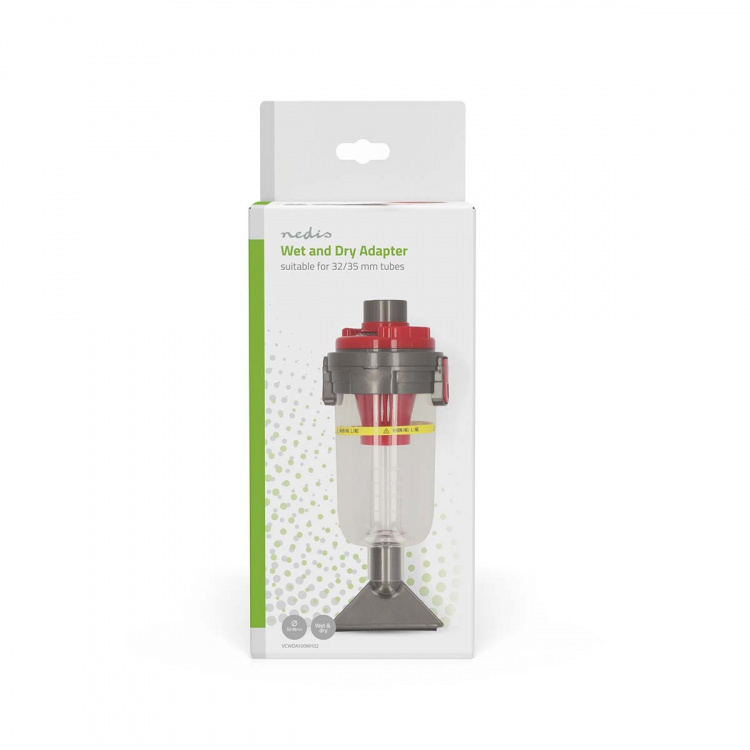 Nedis Våd og Tør Adapter | Universal | Fliser / Hård gulv / Hårde overflader / Parquet | 32 - 35 mm