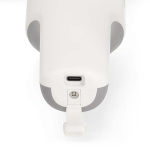 Nedis Trådløs Vinduesstøvsuger | 12 W | 1200 Pa | Kapacitet Dirty Water Tank: 60 ml | Aftagelig tank for beskidt vand | Grøn / Hvid