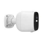 Nedis SmartLife udendørskamera | Spotlight | 4MP Quad HD 1440p / 2560x1440 | IP66 | Maks. batteritid: 10 Måned | Cloud Storage (mulighed) / microSD (ikke inkluderet) | 5 V DC | Med bevægelsessensor | Nattesyn | Hvid Nedis SmartLife udendørskamera | Spotlight | 4MP Quad HD 1440p / 2560x1440 | IP66 | Maks. batteritid: 10 Måned | Cloud Storage (mulighed) / microSD (ikke inkluderet) | 5 V DC | Med bevægelsessensor | Nattesyn | Hvid