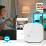 Nedis SmartLife Røgalarm | Wi-Fi | Batteri | Sensorlevetid: 10 År | EN 14604 | Maks. batteritid: 24 Måned | 85 dB | Hvid | 3 stk