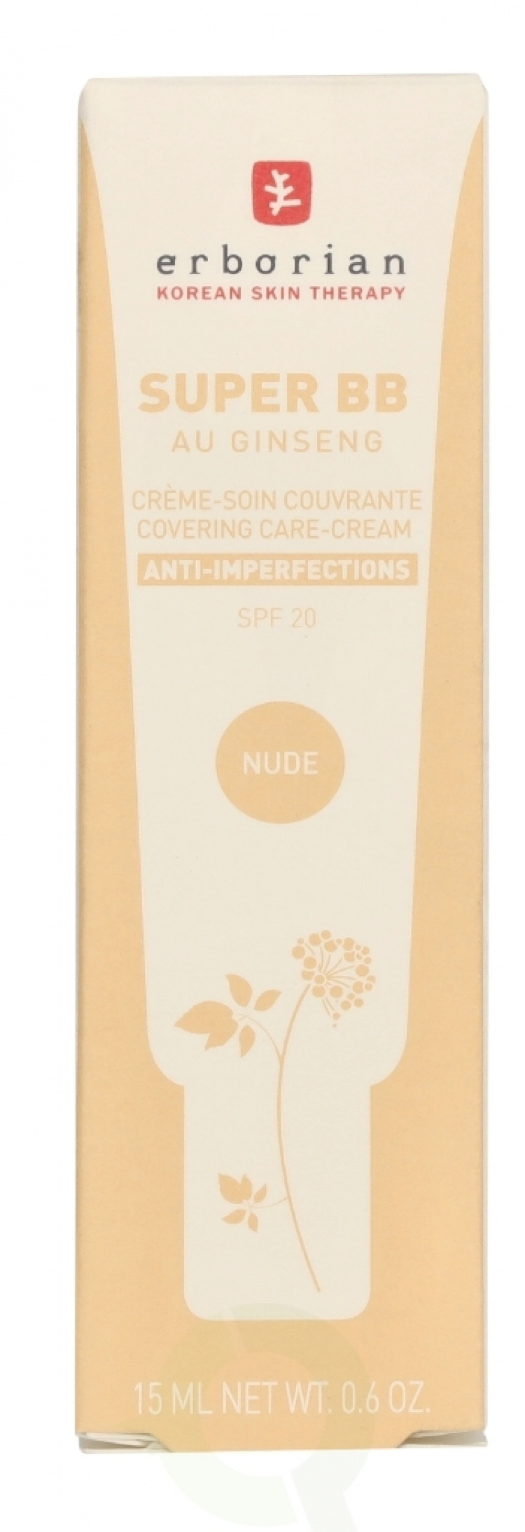Erborian Super BB Covering Care-Cream SPF20 15 ml Nude