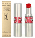 Yves Saint Laurent YSL Loveshine Candy Glaze Lipstick 3.2 g #11 Red Thrill