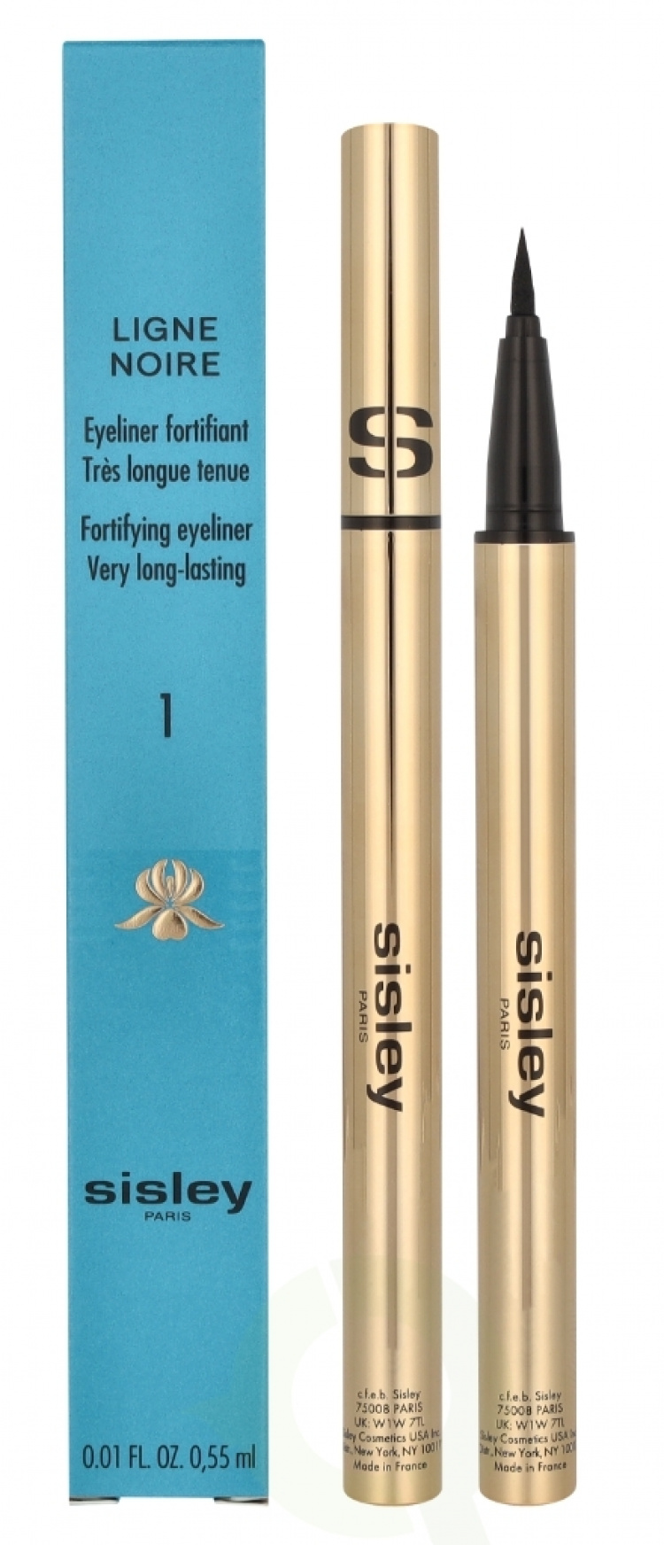 Sisley Ligne Noire Fortifying Eyeliner 0.55 ml #1 Deep Black