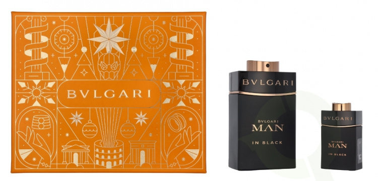 Bvlgari Man In Black Giftset 115 ml Edp Spray 100ml/Edp Spray 15ml