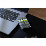 GP Batterioplader Speed M452 4xA-batterier 2600mAh GP Batterioplader Speed M452 4xA-batterier 2600mAh