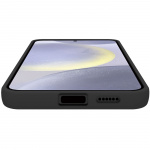 Celly Cromo Soft rubber case Galaxy S25+ Svart