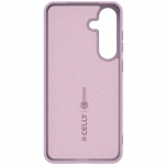 Celly Cromo Soft rubber case Galaxy S25+ Rosa